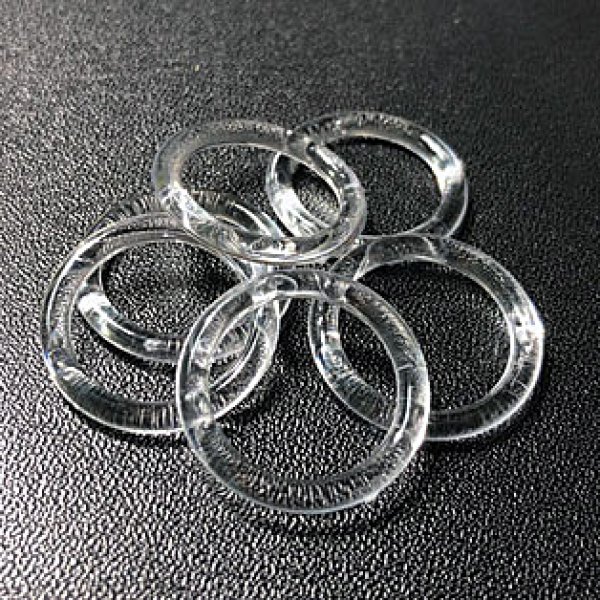 画像2: 知育トイ　木製わなげ用《別売オプション》プラスチックリング　６個入り【送料◆銀行振込◆720円 ※一部地域を除く】  (2)